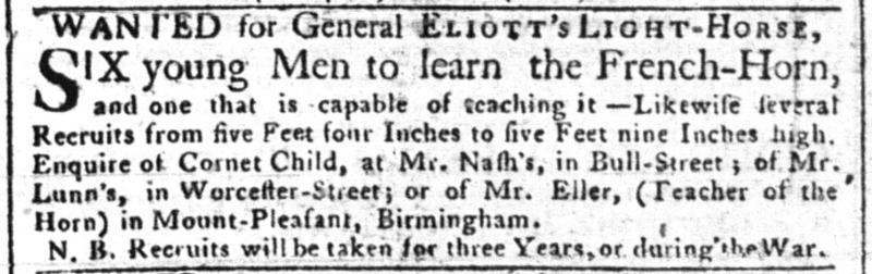 Aris’s Birmingham Gazette, 18th February 1760.