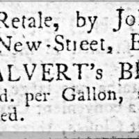 Aris’s Birmingham Gazette, 14th May 1750. 