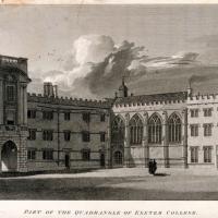 Exeter College, Oxford. J. Basire after H. O'Neill.